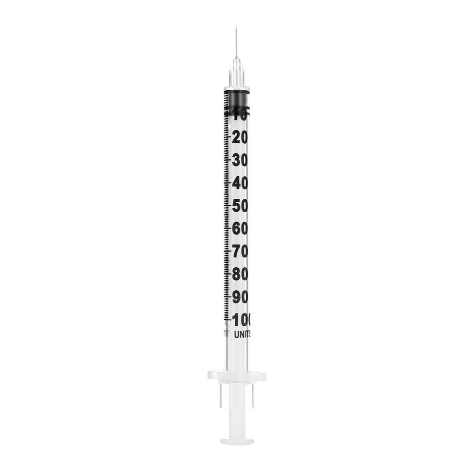 Sol-M 1 mL Insulin Syringe with 30G x 5/16" Needle (100 per Box)